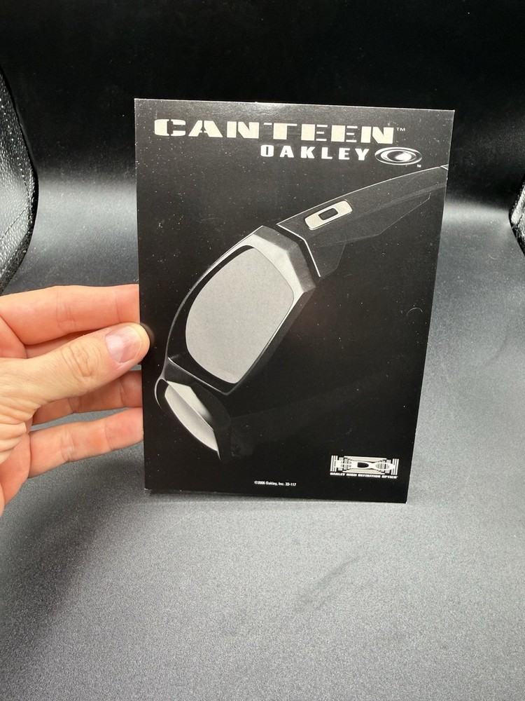 Oakley Canteen Advertisement Card Display