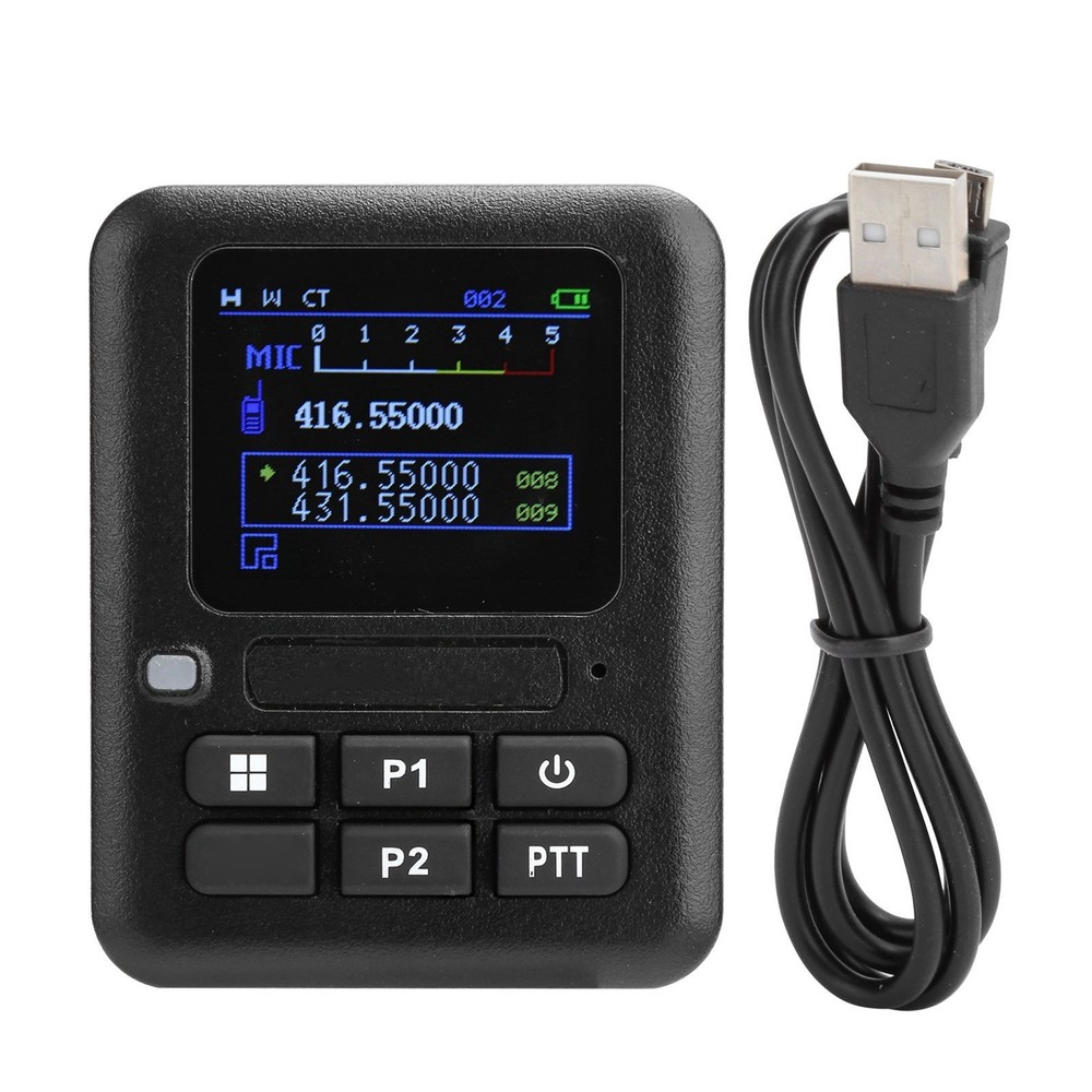 Black Walkie Talkie Frequency Counter Meter Tester Decoder Analog/Mute Counter
