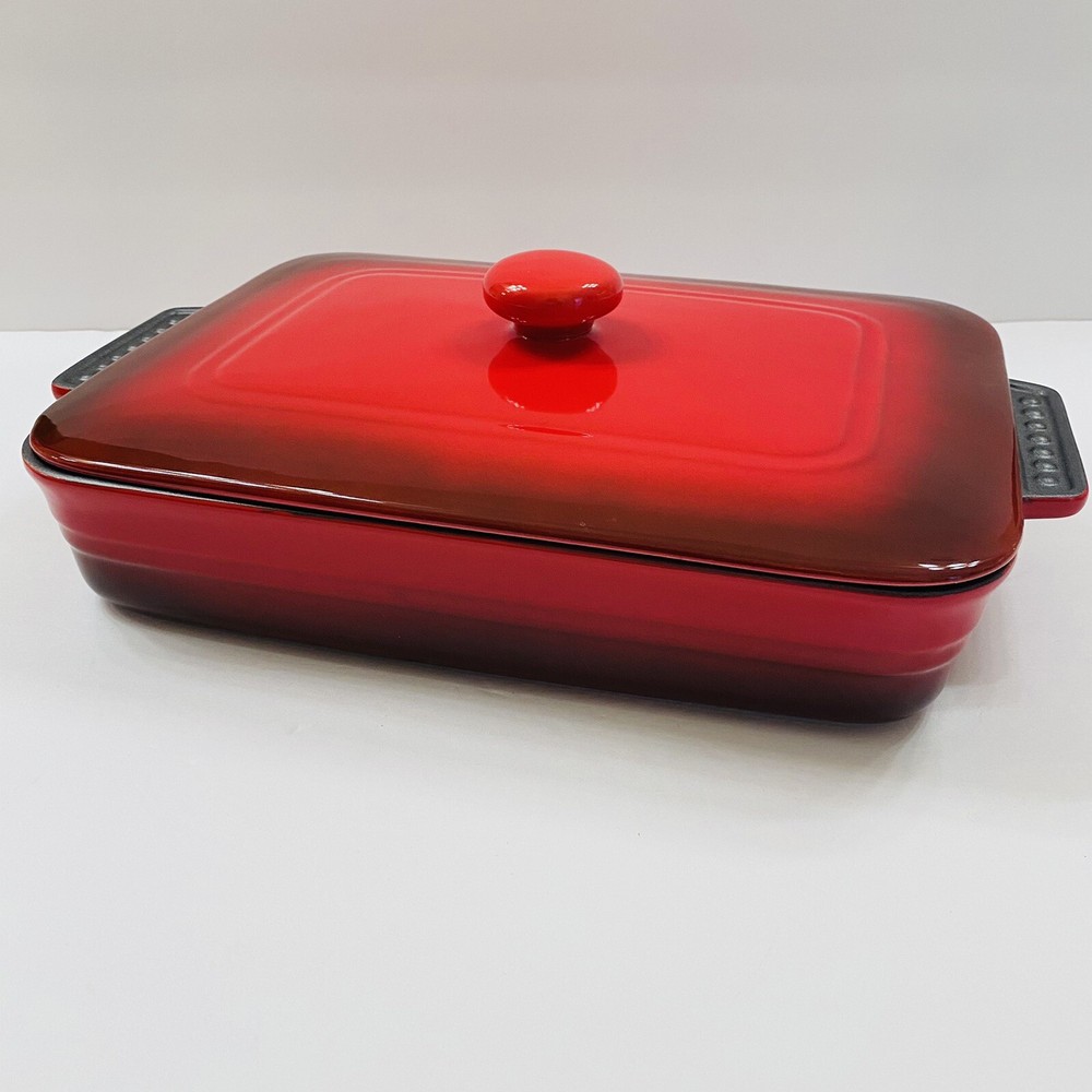 Parini Cookware Rectangle Baker Non-stick Ceramic Bakeware Dish NEW