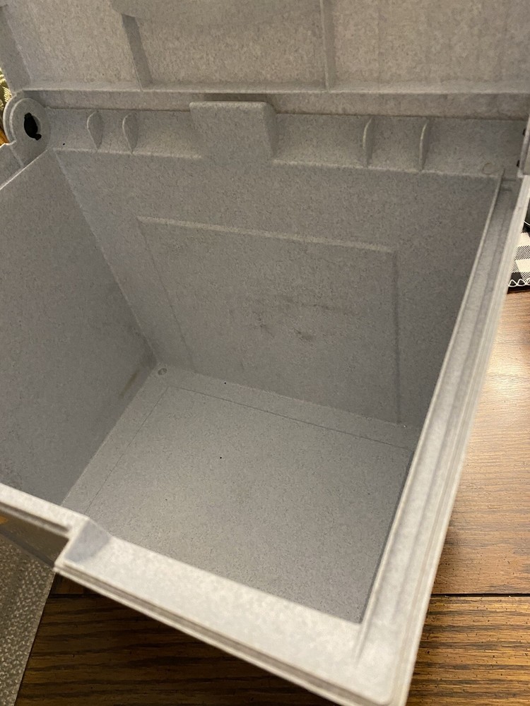 Granite look letter size storage case