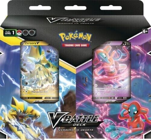 Pokemon Zeraora vs Deoxys V Battle Deck Bundle Box Sealed
