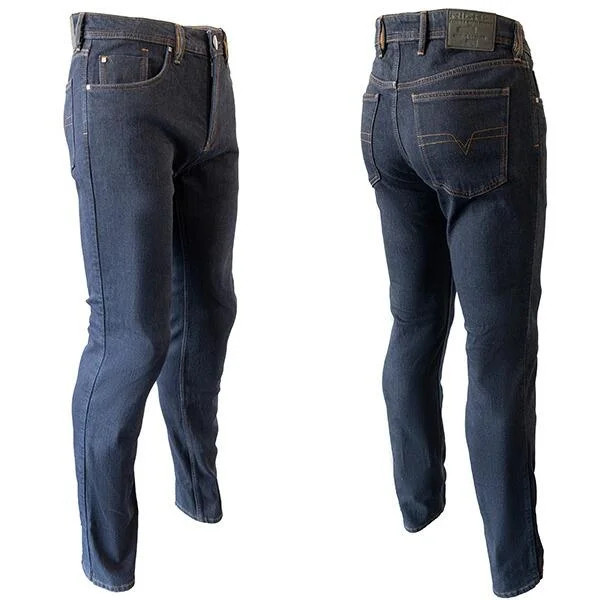 Richa Motorcycle Jeans Carter Dark Blue AA Level 2 Short