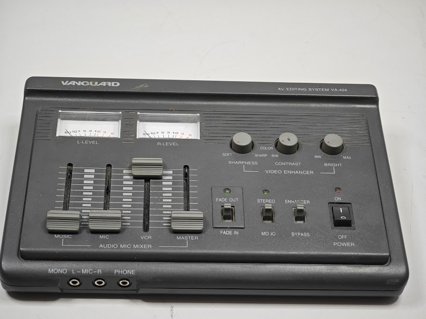 Vanguard VA-404 AV Editing System - Used, Fully Functional
