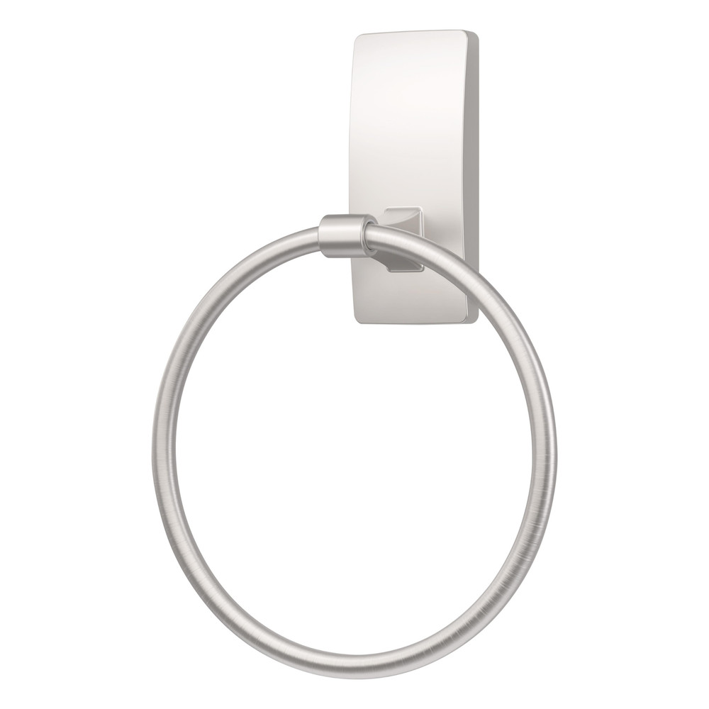 Command Towel Ring [Removable]: 1 ring (Matte Black)