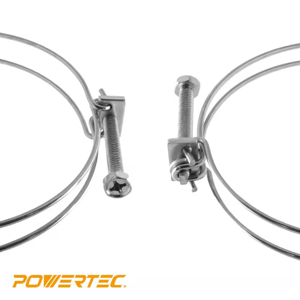 2-1/2 In. Double Wire Hose Clamp (10-Pack)