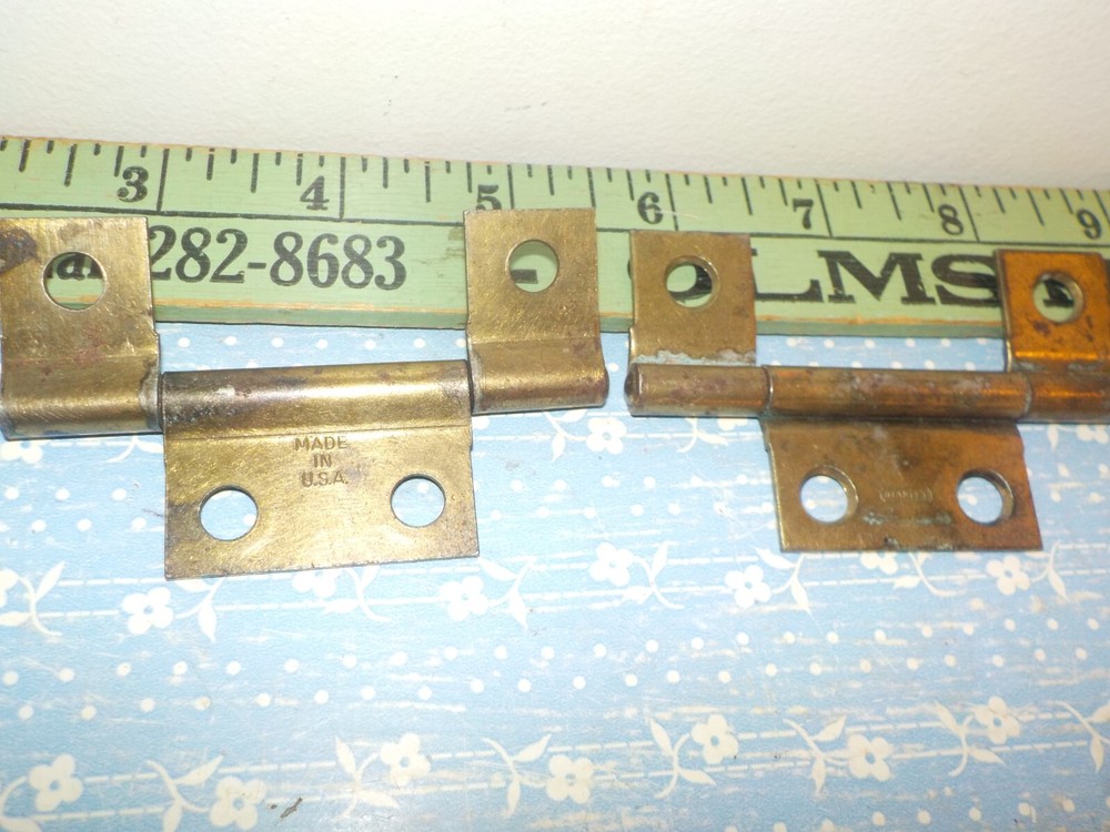 2 Vintage Stanley 3" Hinges