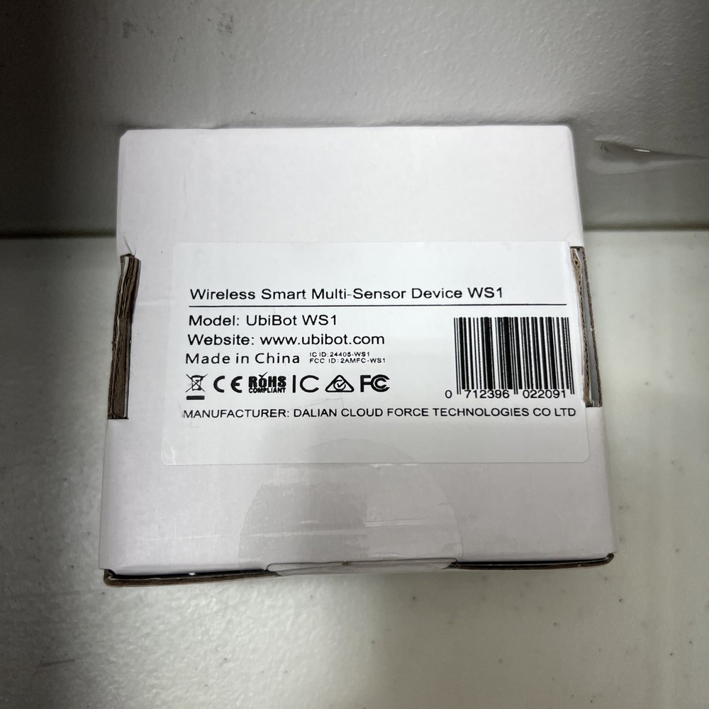 UbiBot WS1 Wireless Smart Multi-Sensor Device and Data Logger