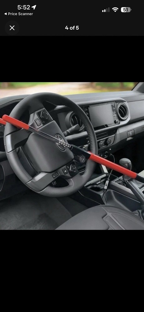 Steer Lock Anti-Theft Auto Lock