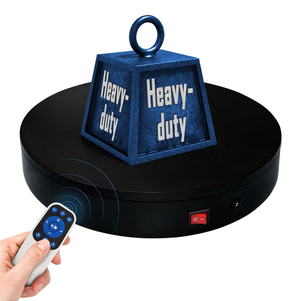 Remote Motorized Electric Turntable Rotating Display Stand Spinning Rotating