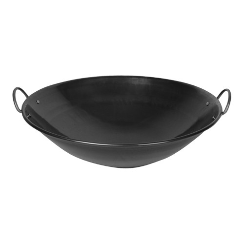 Thunder Group IRWC001 19 in Curved Rim Wok