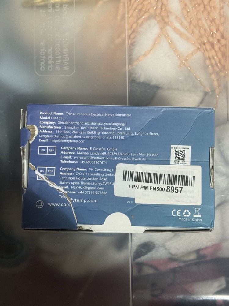 Comfytemp Transcutaneous Electrical Nerve Stimulator