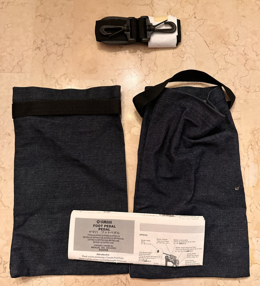 YAMAHA Double Kick Pedal Bag Black