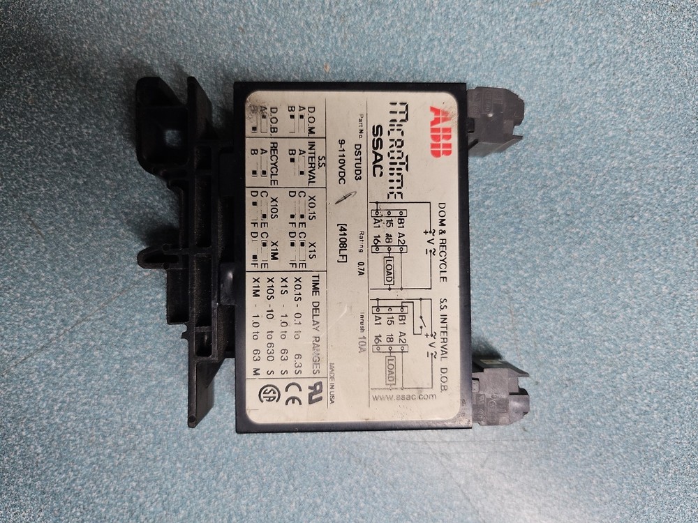 ABB DSTUD3 Solid State Timer