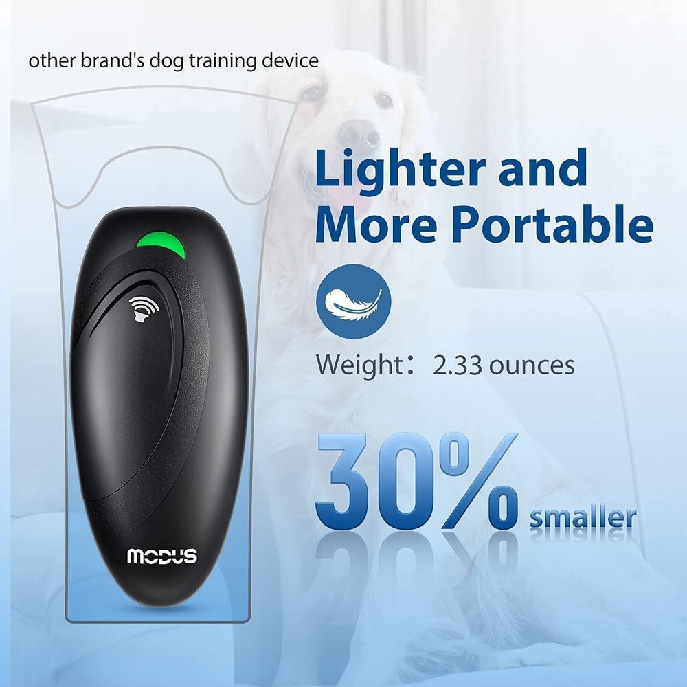 Dog Bark Control Devices Ultrasonic Anti-Barking Training Deterrent 3 Modes