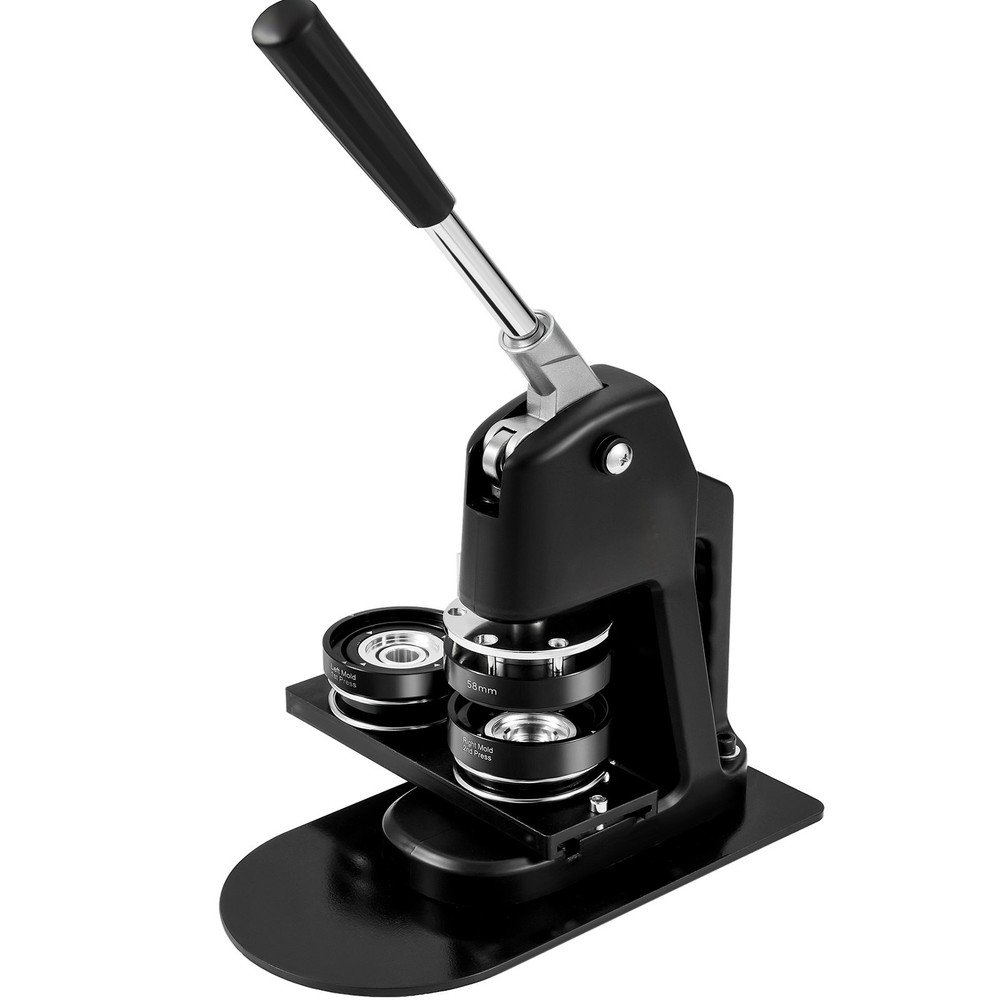 HOT/ Button Maker Machine,Multiple Sizes 1+2.25" Badge Punch Press Kit,Chil
