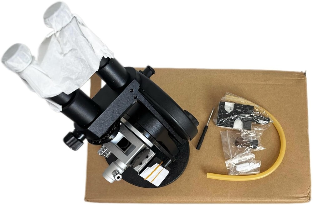 Binocular Refractometer Abbe Refractometer with Range 1.3000-1.7000nD 0-95% Brix