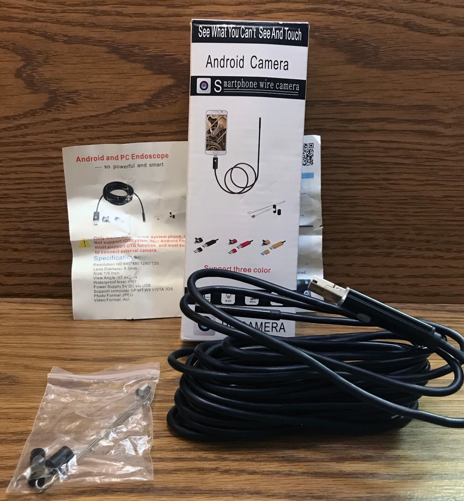 Android and PC Endoscope Inspection Camera- Windows