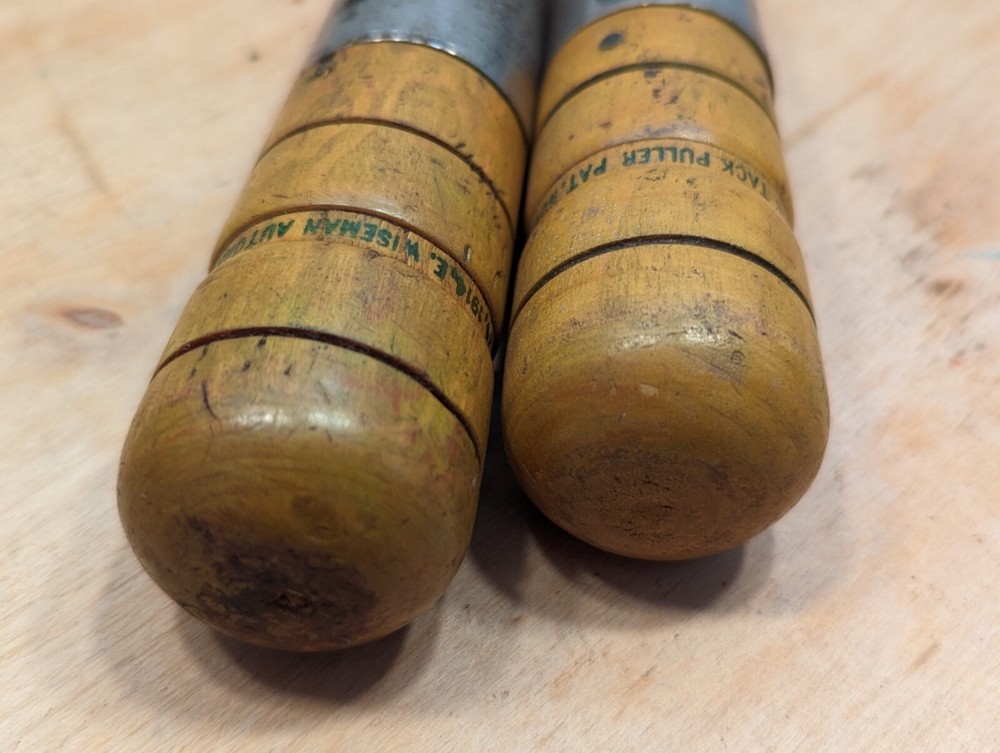 2 x WISEMAN Automatic Tack Puller Pat Nov 1914