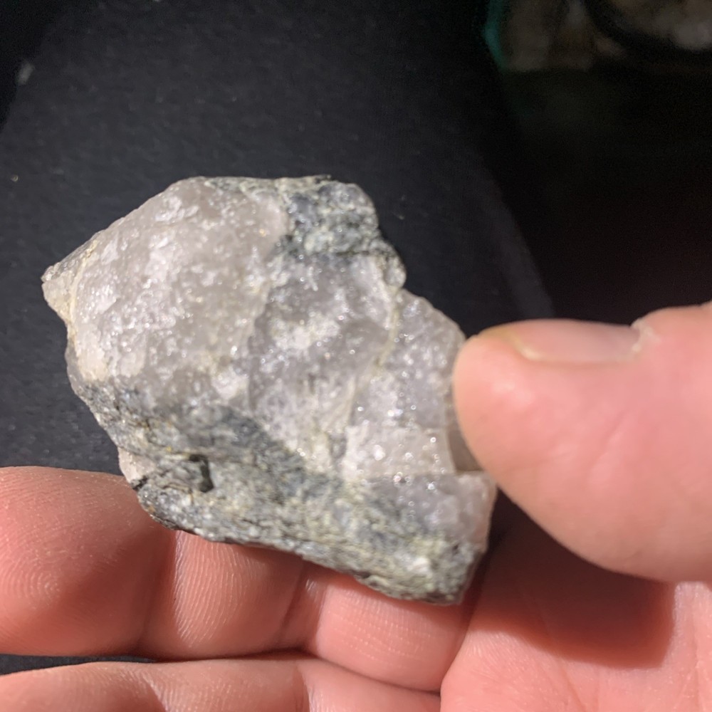 Opalized Platinum/Silver Quartz Natural Formation