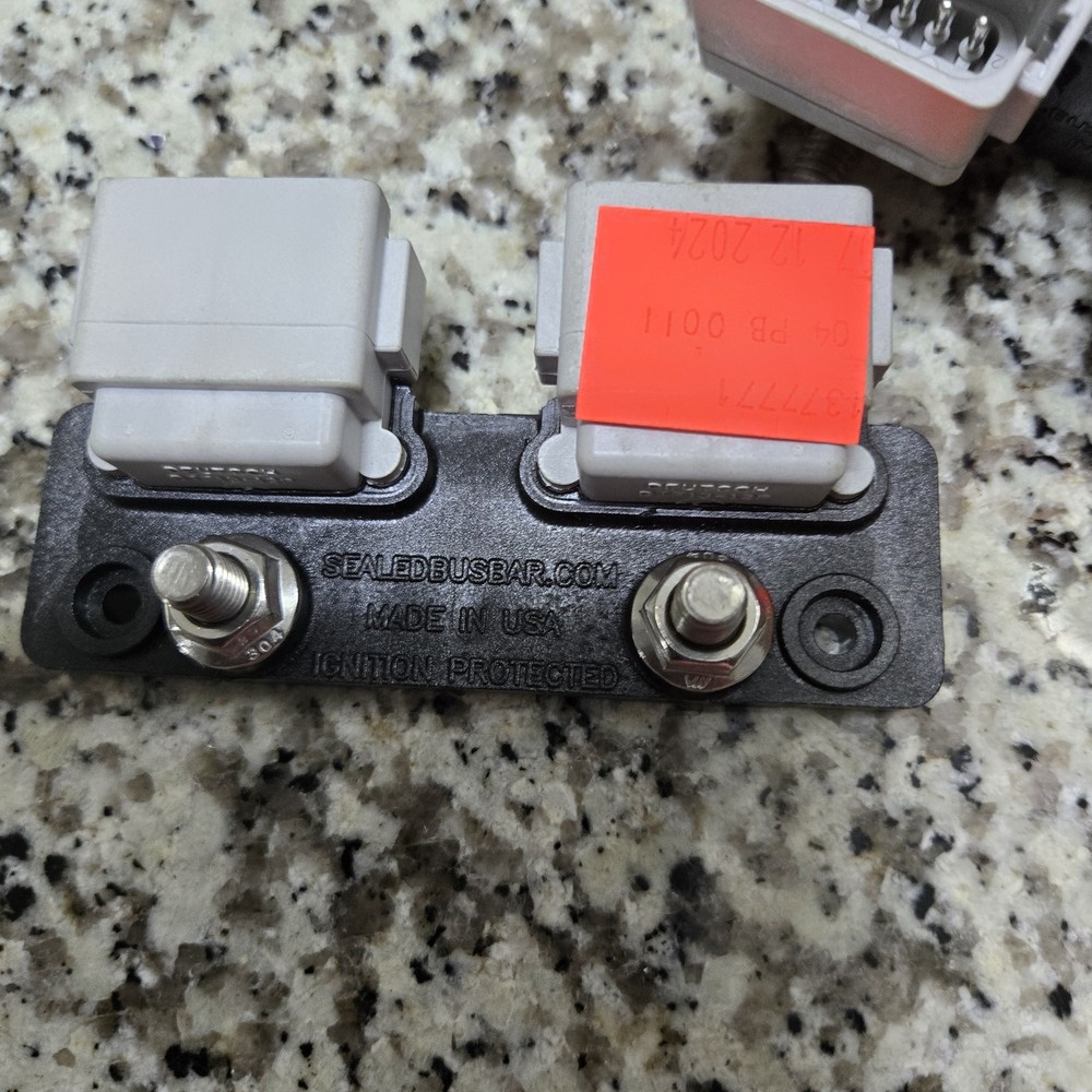 Ignition-Protected Power Distribution Block – Dual Deutsch Connectors – Made in