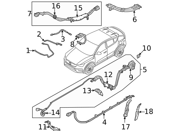 Genuine Volvo Lock Actuator 32232682