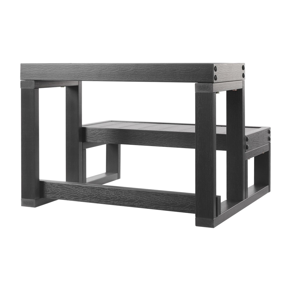 2-Steps Tub Steps Spa Steps Hot Tub Stairs Ladder Floorstanding ﻿Rectangular