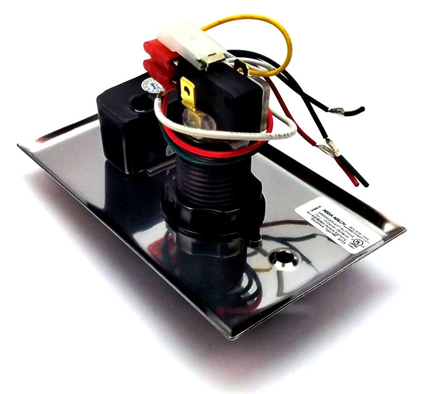 Securitron Assa Abloy Push to Exit Button Emergency Switch Action EEB2