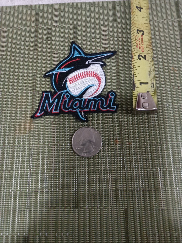 MLB Miami Marlins IRON ON PATCHES