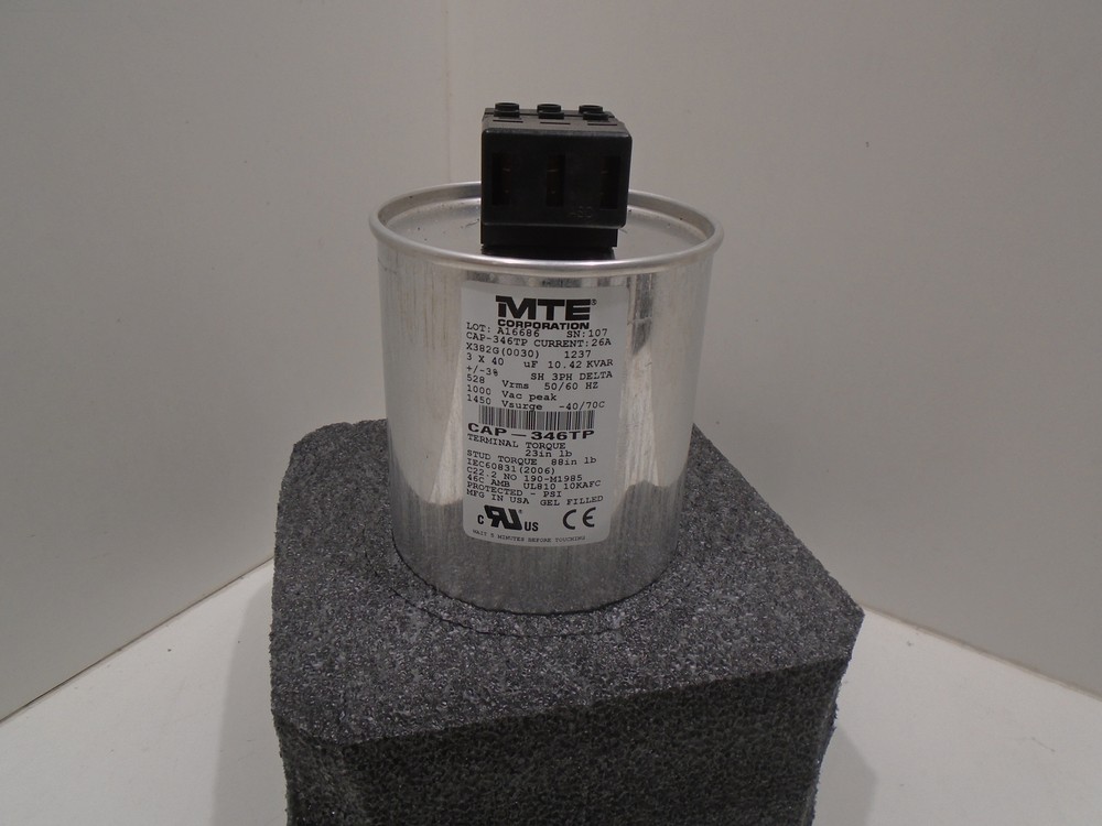 *NEW* MTE CORPORATION CAP-346TP MATRIX FILTER HARMONIC MAPP0066D