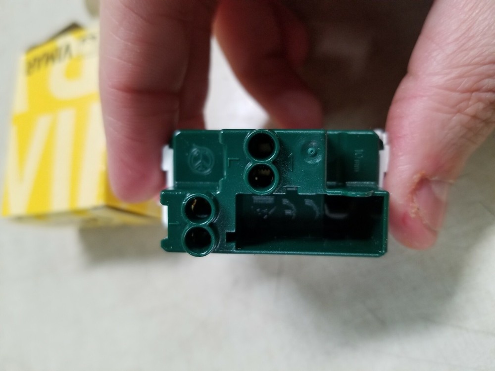 Vimar - Plana 14008 Button 1P NO 10A White