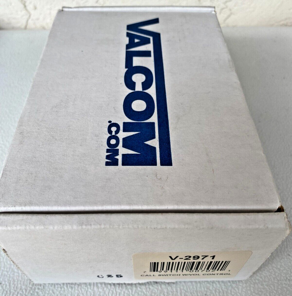 Valcom V-2971 Call In Switch with Volume Control