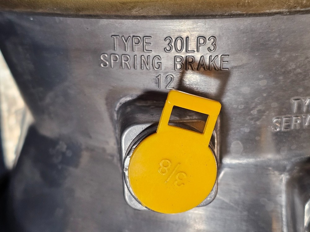 Spring Brake W/ Threaded Push Rod, 3" Stroke Type 30LP3 / 2 Stud Mounting