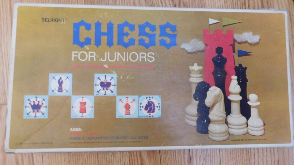 CHESS FOR JUNIORS 1965 SELCHOW AND RIGHTER COMPLETE SET