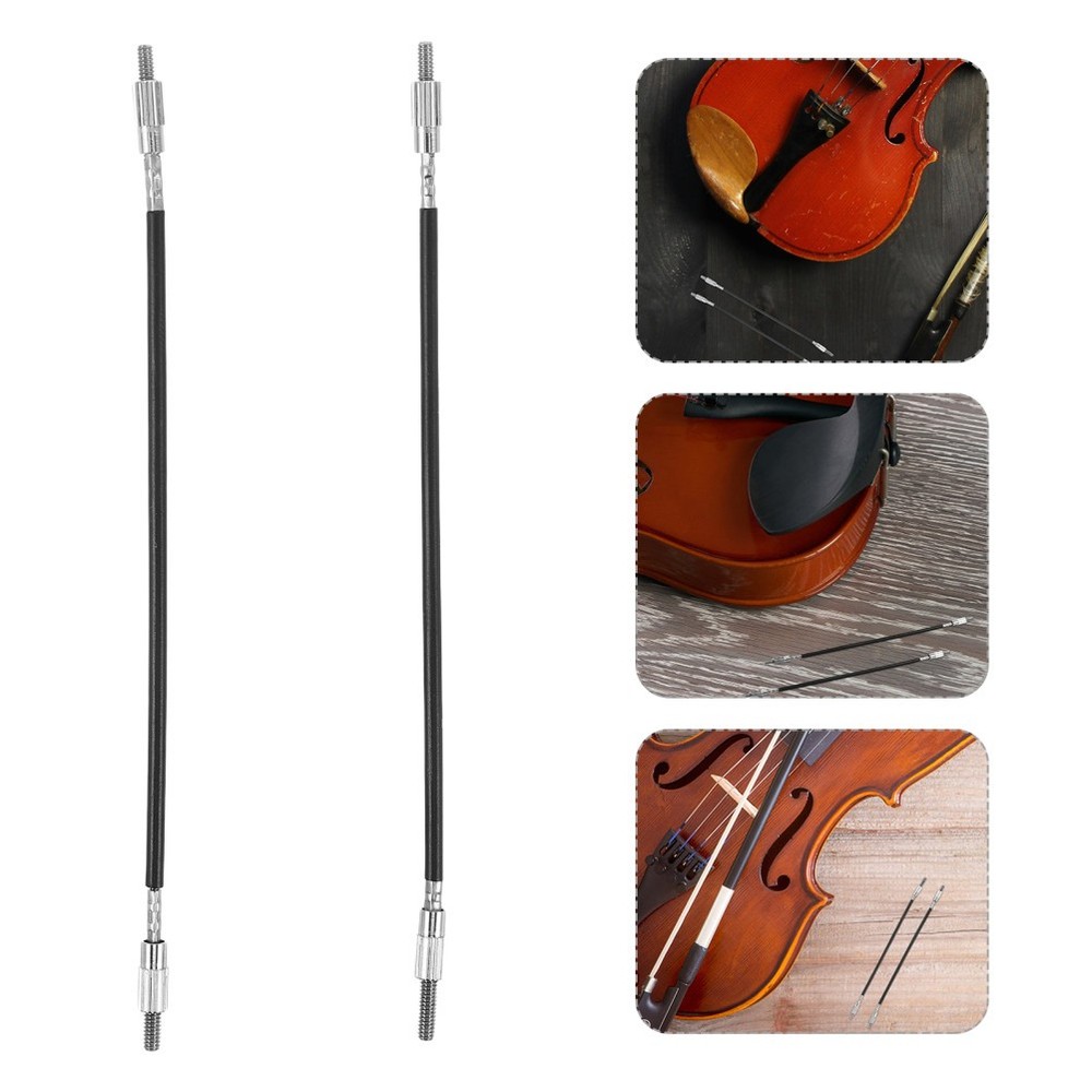 2 Pcs Violin Tailcords Replacement Strings Tailgut Stringed Instrument Parts