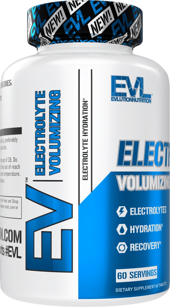 Evlution Nutrition Electrolyte Volumizing Hydration Tablets - 60 Servings