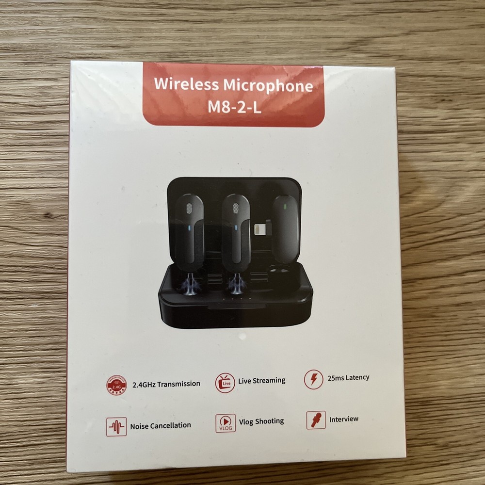 Wireless Lavalier Microphone Wireless Clip Mic NEW