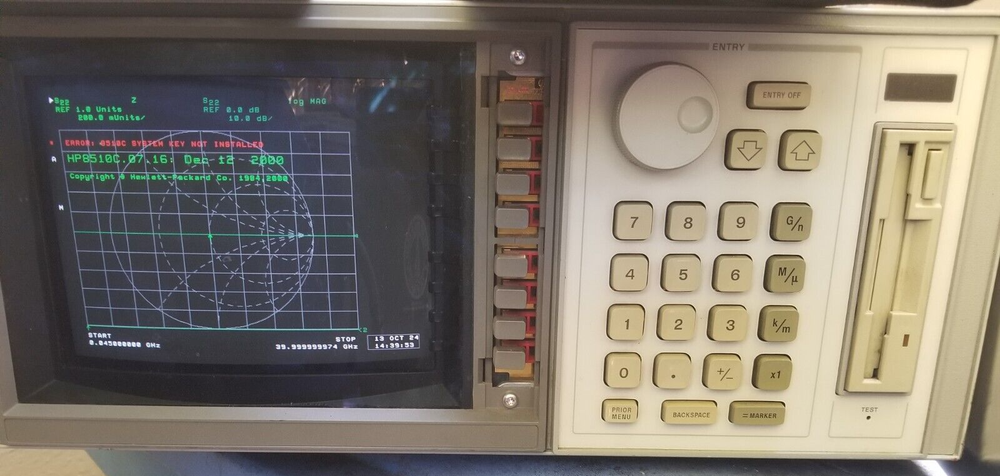 HP85101C Display/Processor for HP 8510C Vector Network Analyzer (VNA)