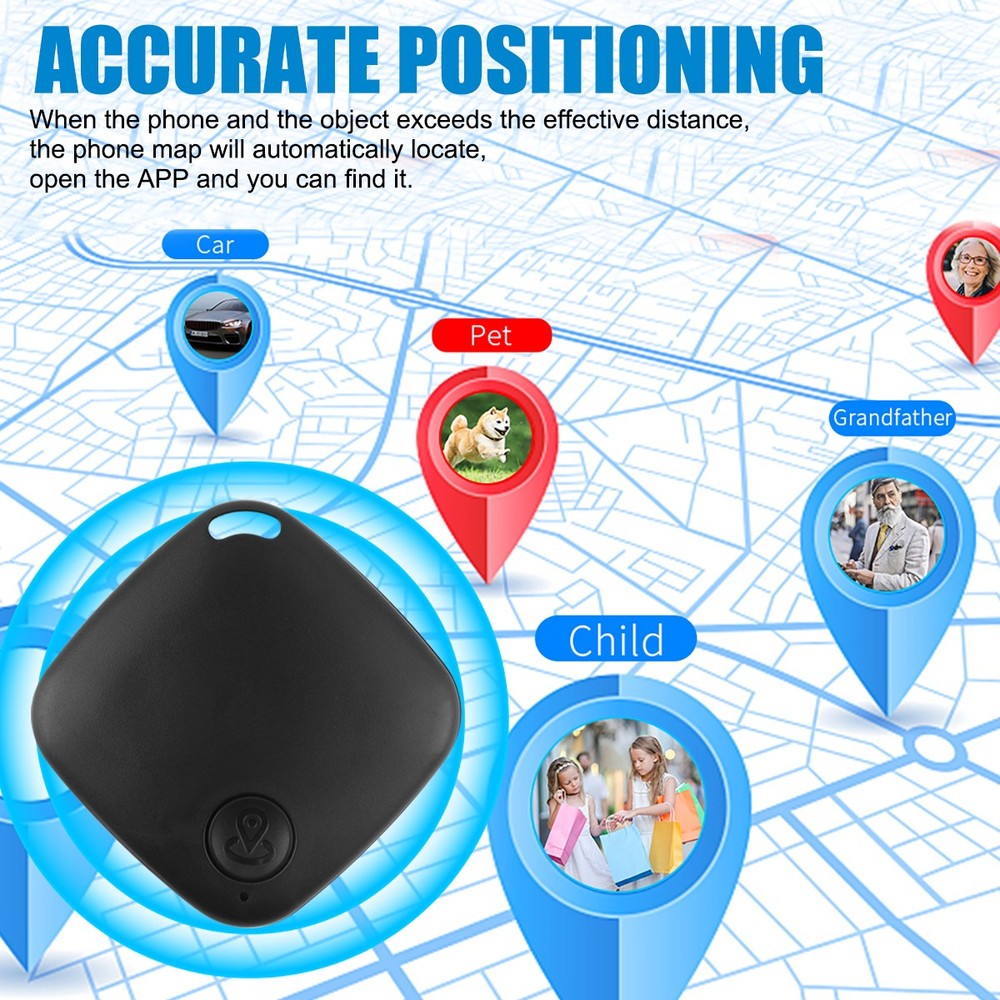 (4 Pack) NEW Tile GPS Tracker Wireless Bluetooth Anti-Lost Wallet Key Pet Finder