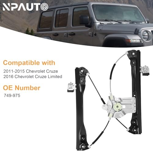 Power Window Regulator Without Motor fit for 2011 2012 Front Passenger Side