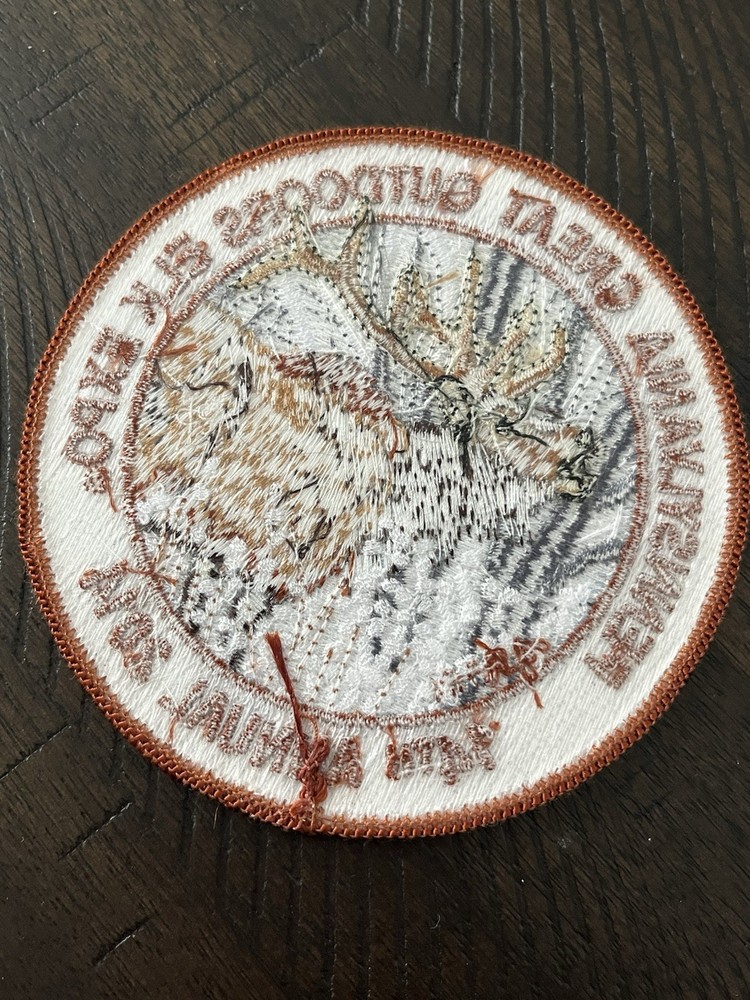2014 PENNSYLVANIA GREAT OUTDOORS ELK EXPO PATCH 4" DIAMETER