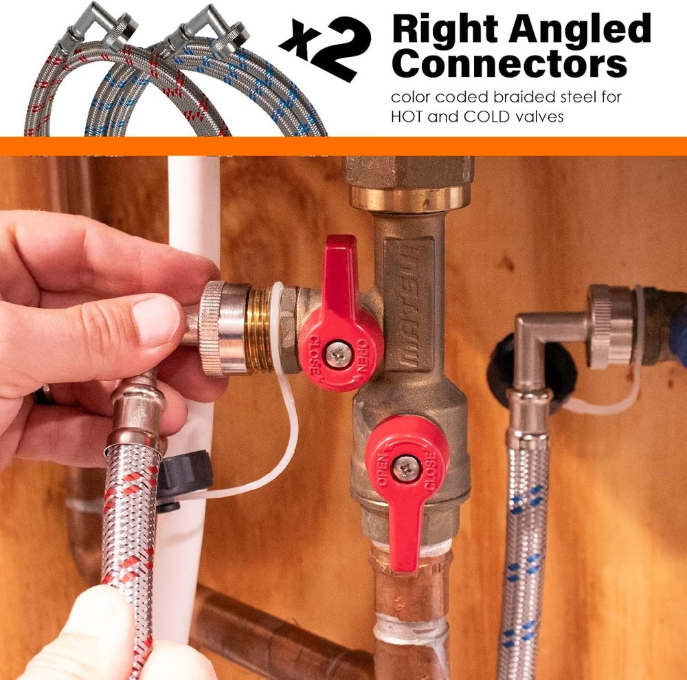 Chromex Tankless Water Heater Flush Kit with Certified Liquid Descaling Solution