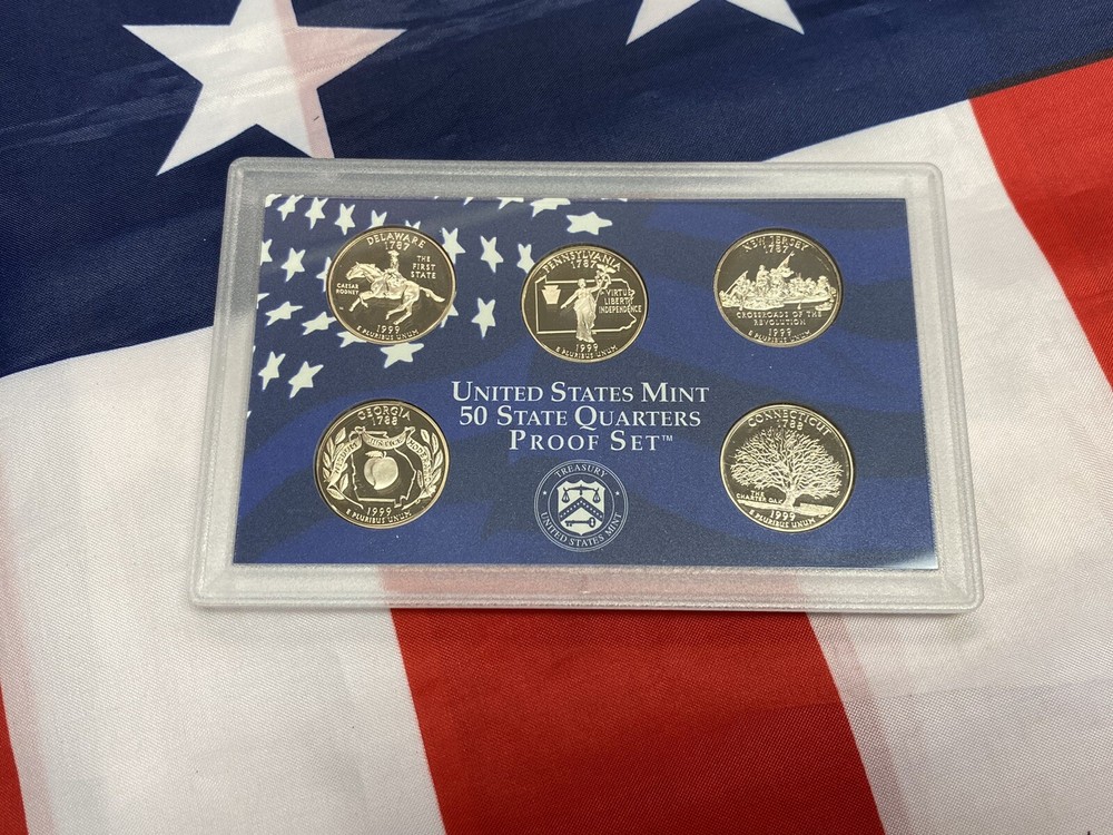 1999-s QUARTER Proof Set. JUST AS PICTURED.