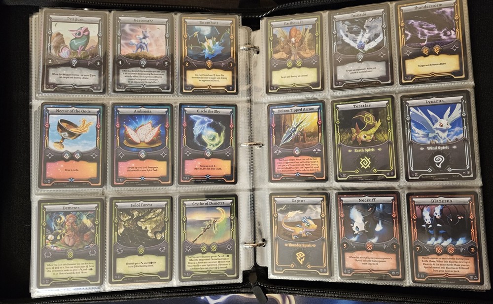 Elestrals - Kickstarter Master Set | Includes Binder, Promos & SD Exclusives