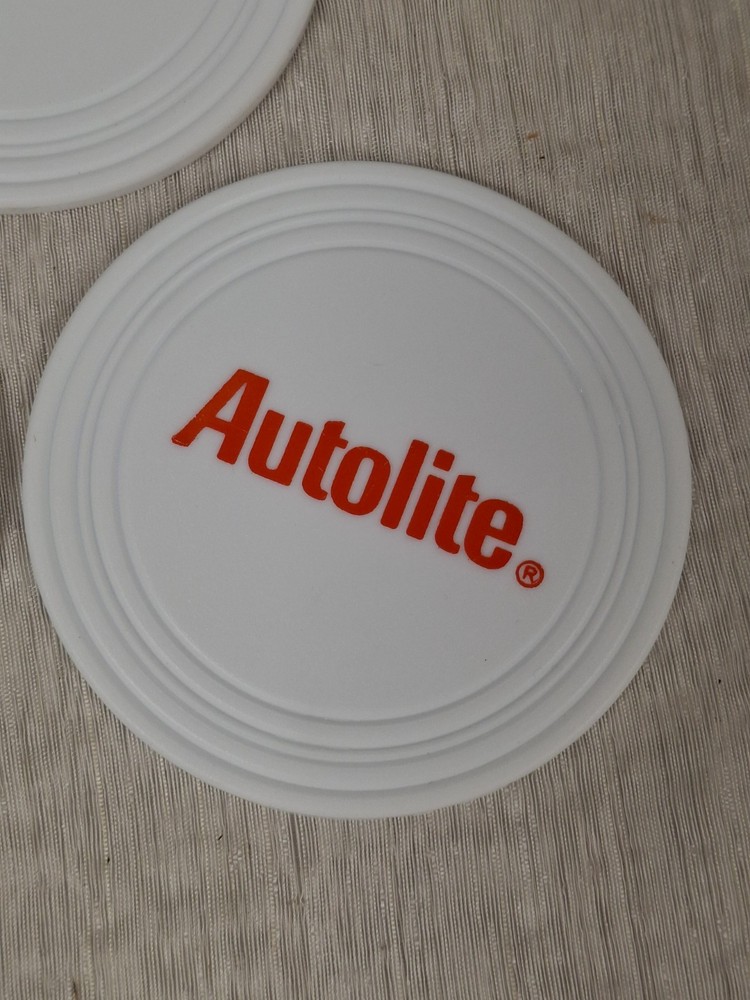 Autolite Plastic Coasters Set