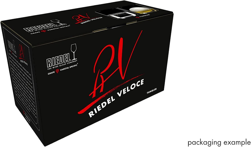Veloce Thin Durable Machine-Made Dishwasher-Safe Crystal Material Water Glasses