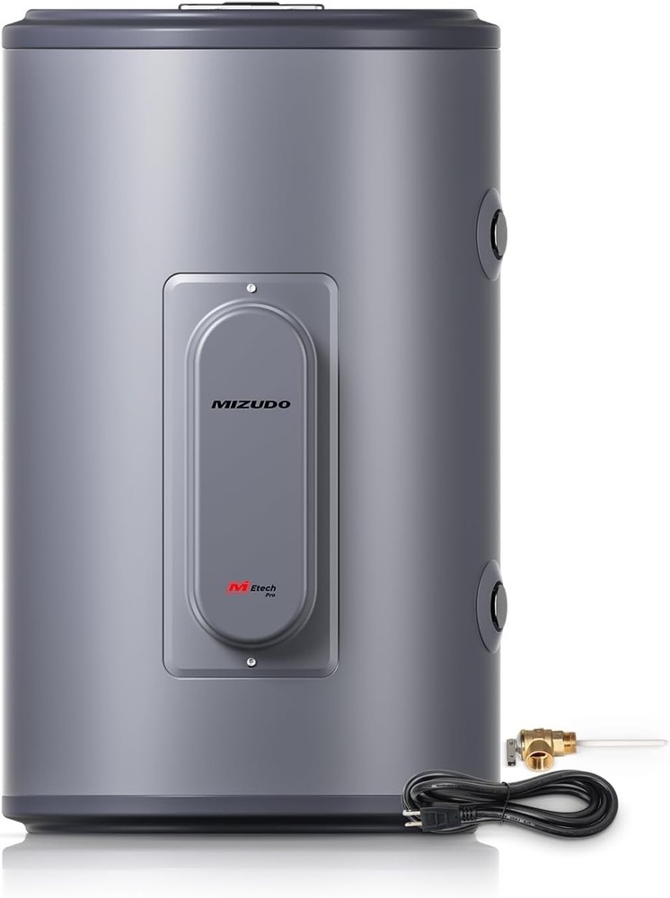 MIZUDO Electric Tank Water Heater, 10 Gallon Storage Instant Hot RV Whole House