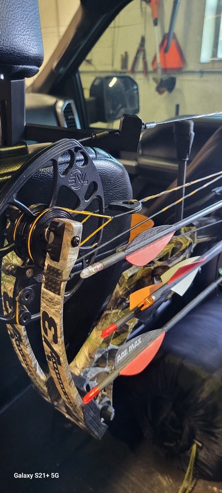 Backseat Bow & Gear Hook: Quick-Access & No-Tool Install Vehicle Storage