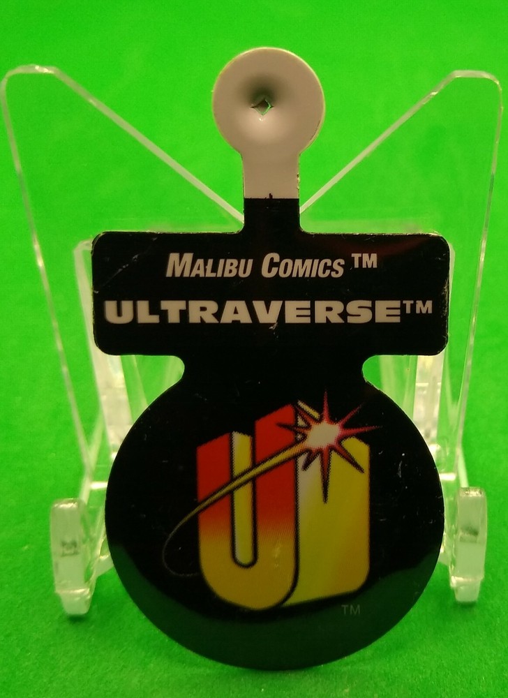 175 Malibu Ultraverse Comic Book Advertising Tab Button
