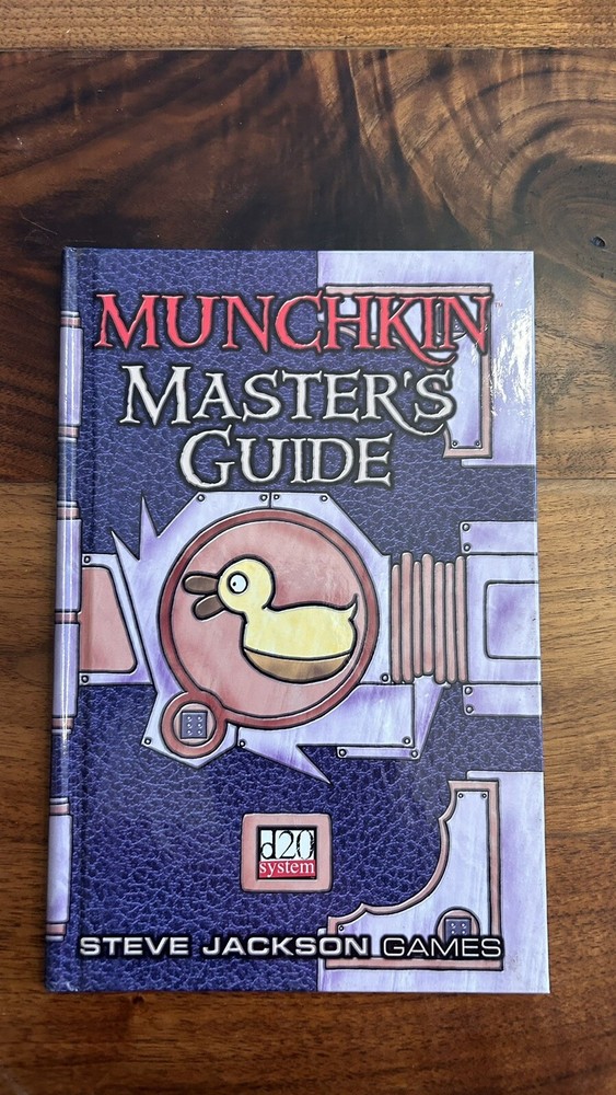Munchkin Masters Guide (D20 System) 1st Edition 1st Printing