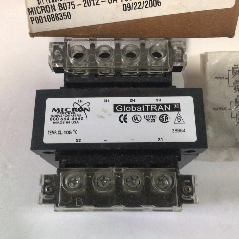 MICRON B075-2012-GA Industrial Control Transformer SHIPS SAME DAY!!